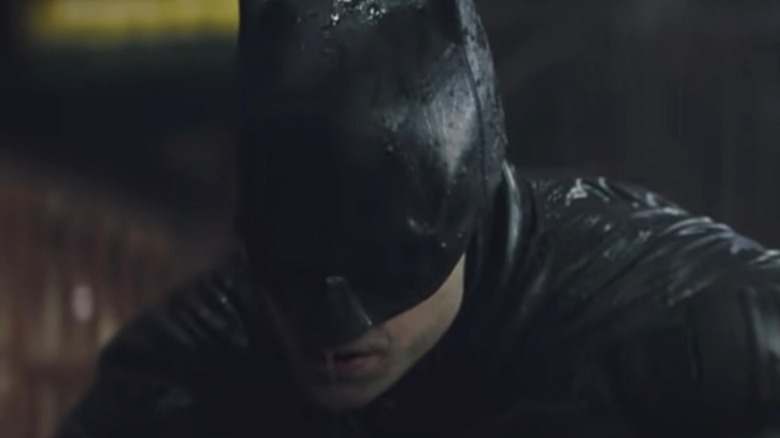Robert Pattinson as Batman intense
