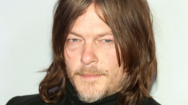 Norman Reedus smiling