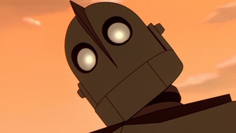 The titular lead of The Iron Giant looks confused