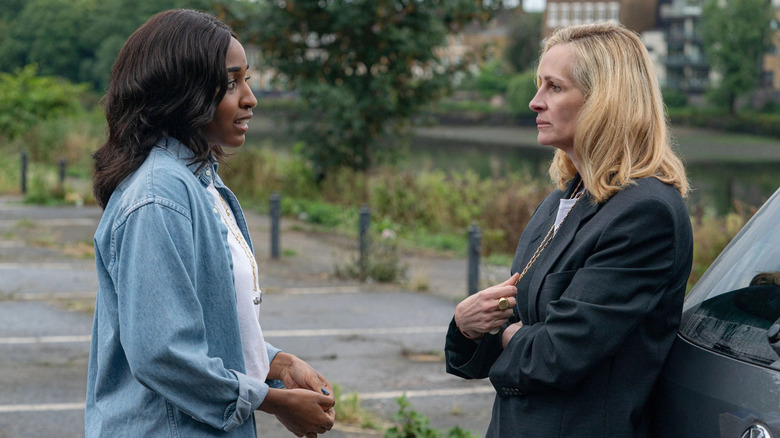 Maggie confronting Alma in After the Hunt (2025)