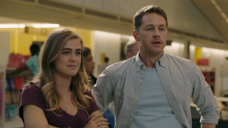 Michaela and Ben Stone flying in Manifest