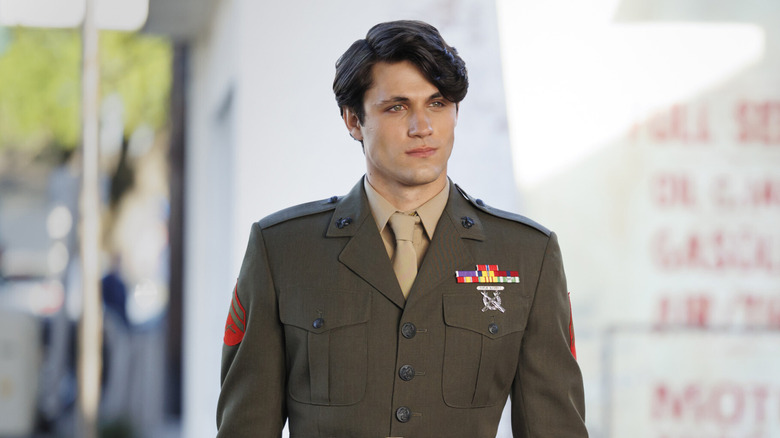 John in military uniform