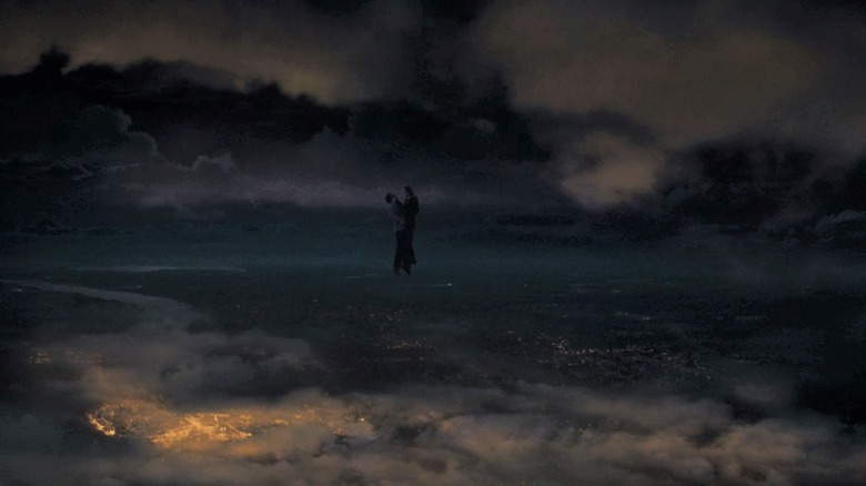 Lestat flying with Louis