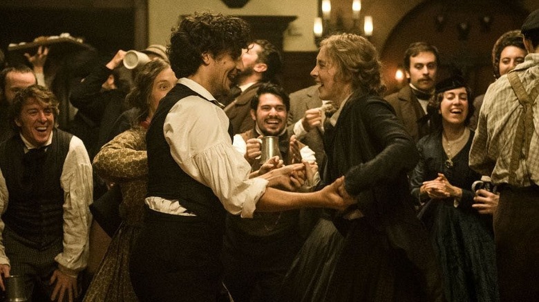 Jo dances with Bhaer