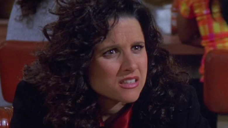 Elaine squints