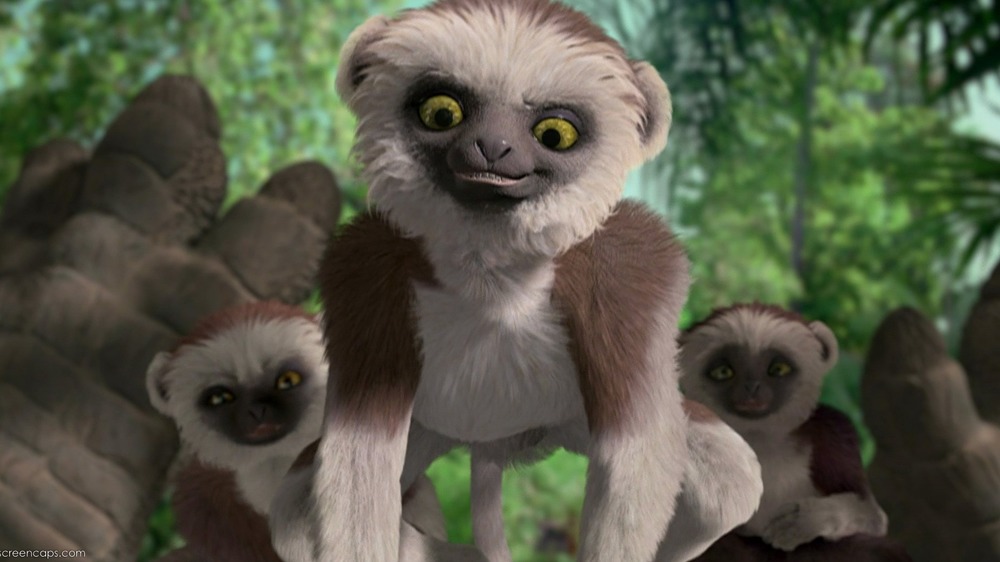 Suri with two more lemurs