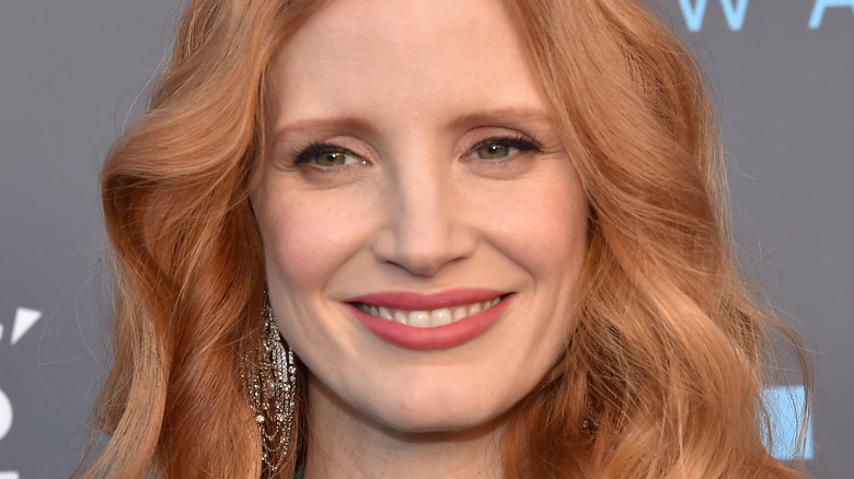 Jessica Chastain smiling