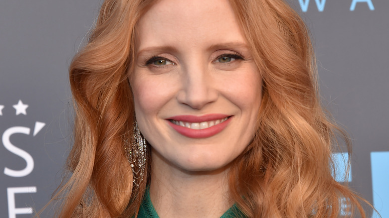 Jessica Chastain smiling