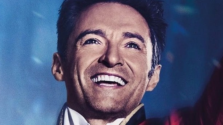 Hugh Jackman beams