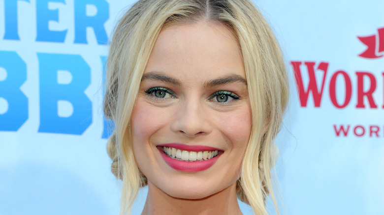 Margot Robbie smiling