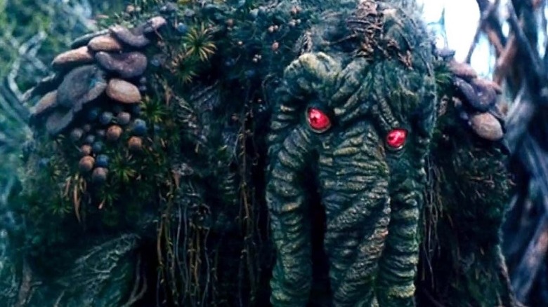 Man-Thing hangs out with Jack 