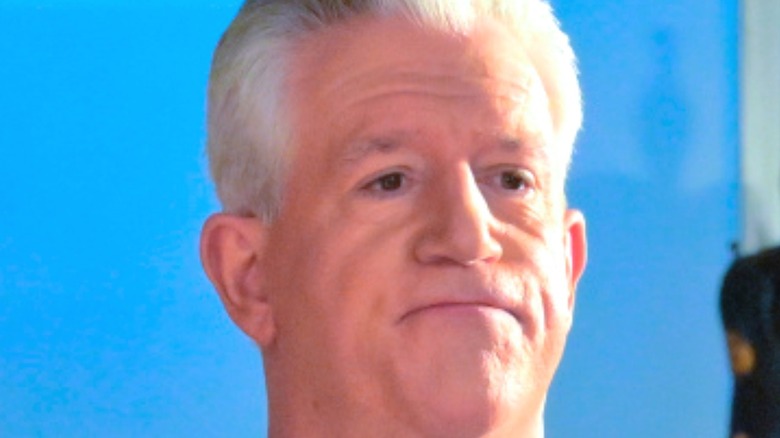 Gregory Jbara frowning