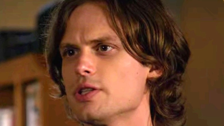 Spencer Reid looking perplexed.