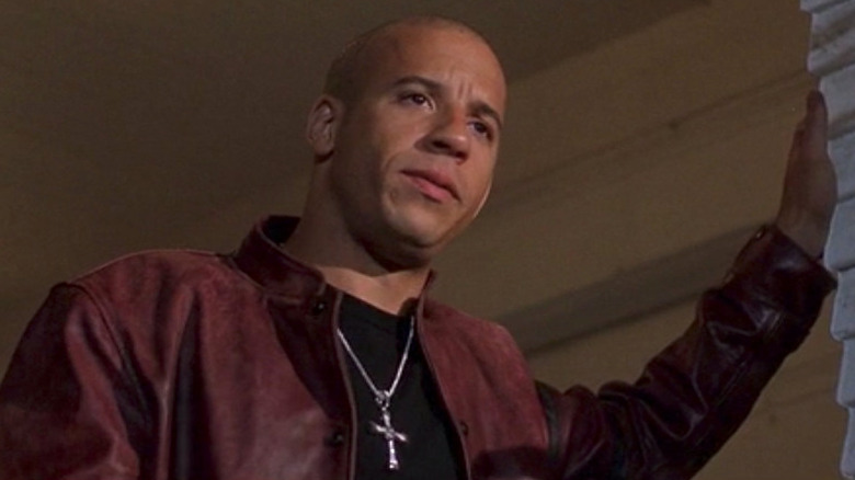 Dominic Toretto standing outside
