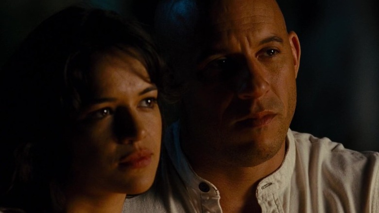 Letty Ortiz and Dominic Toretto together