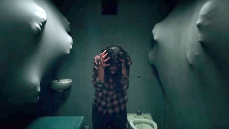 Spooky heads in The New Mutants