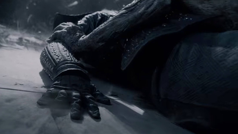 Geralt using his powers