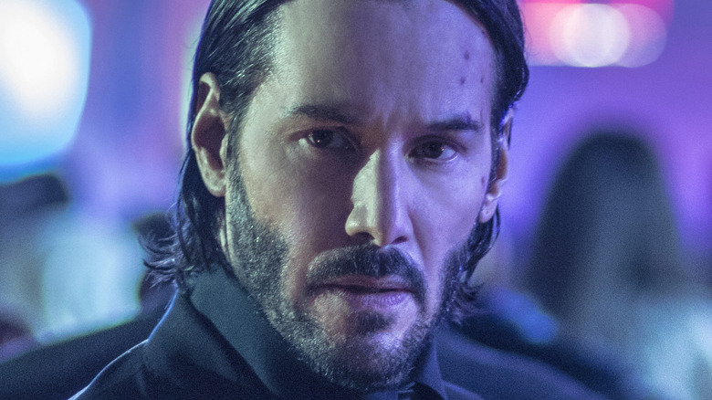 John Wick looking serious