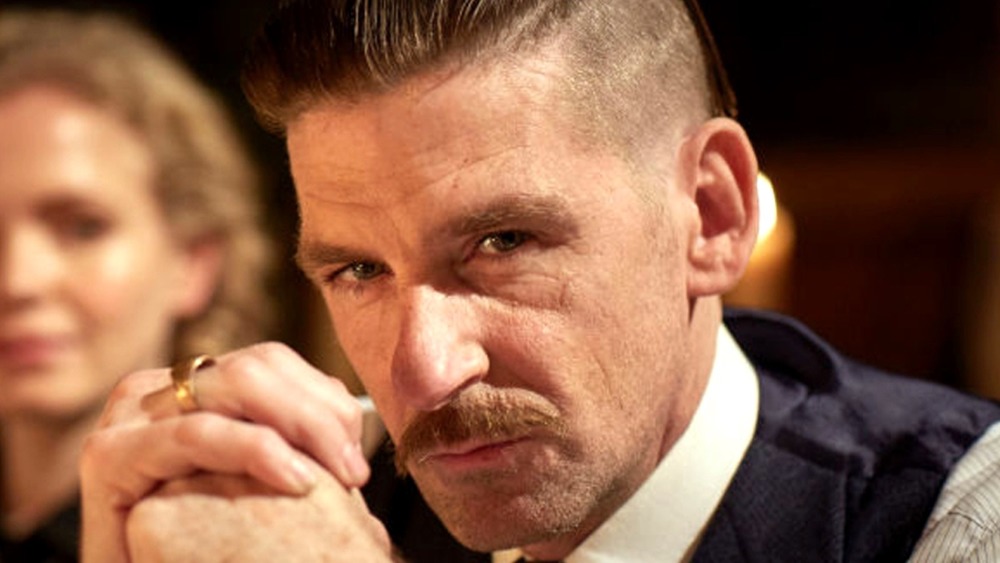 Arthur Shelby looking intense