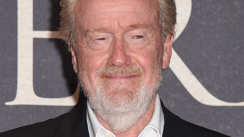 Ridley Scott at a film premiere