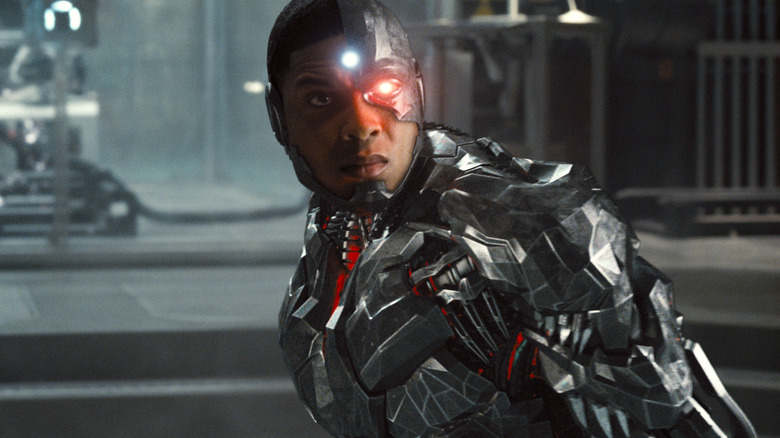 Cyborg powering up