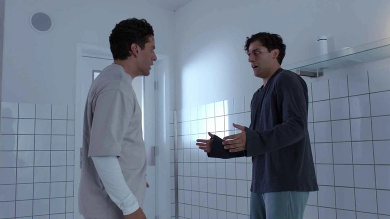 Marc and Steven talking