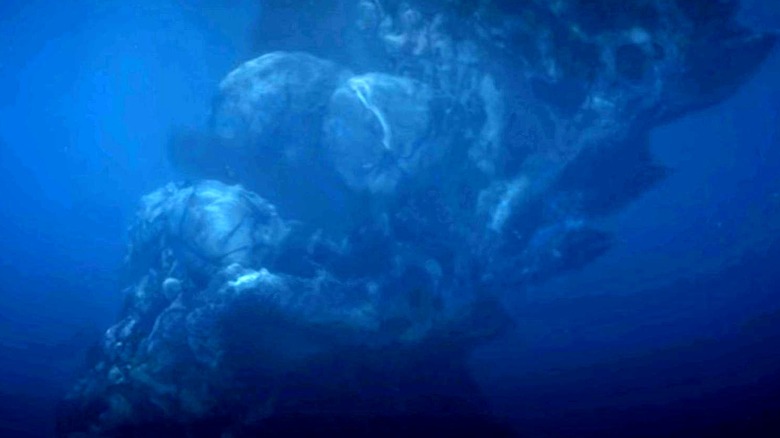 Godzilla shard underwater