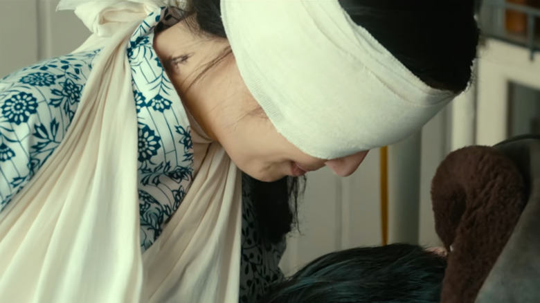 Black mark on Noriko's neck