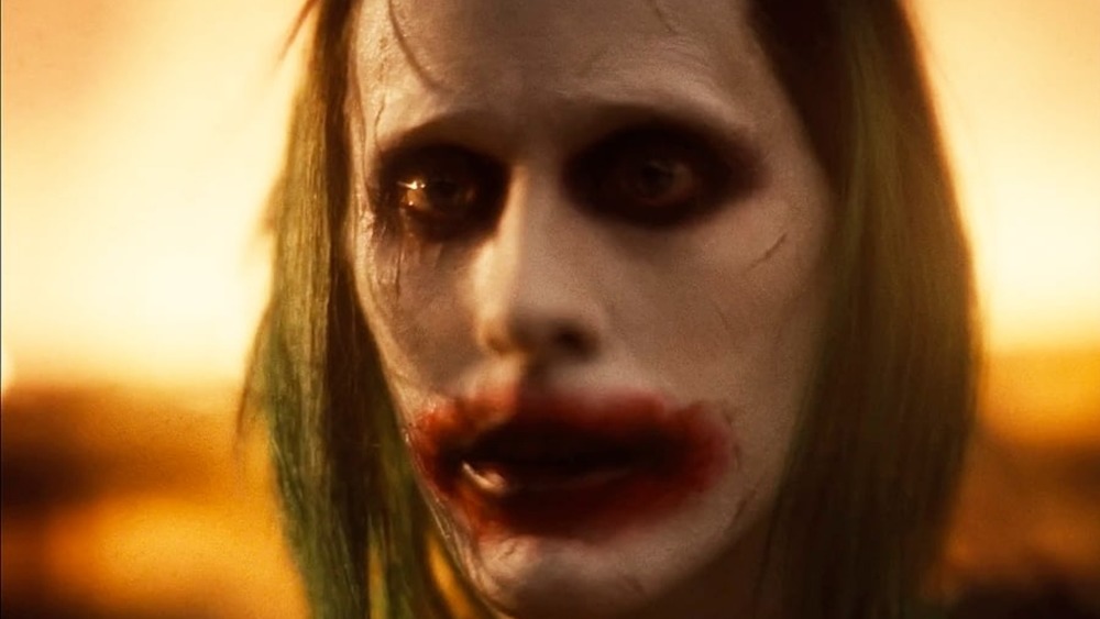 Jared Leto's Joker stares