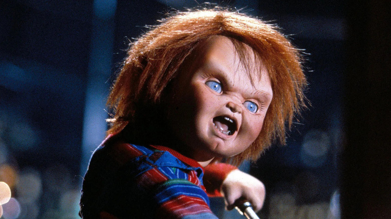 Chucky yelling