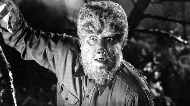 Werewolf staring