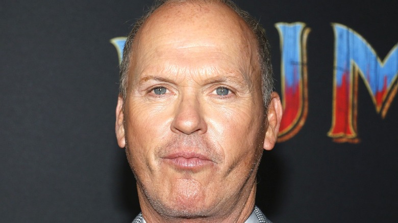 Michael Keaton smiling