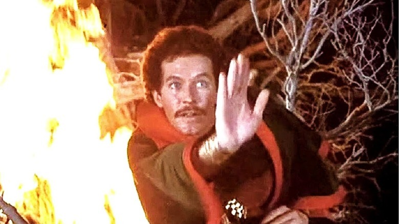 Dr. Strange raising his hand