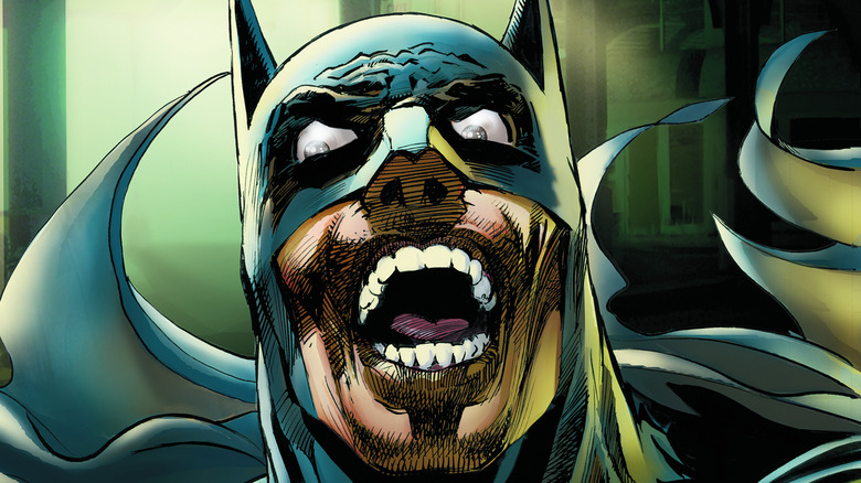 Batman screaming