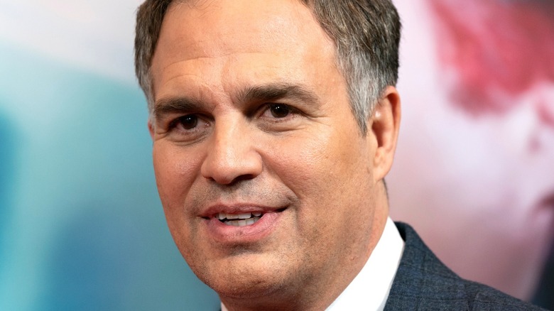 Mark Ruffalo smiling