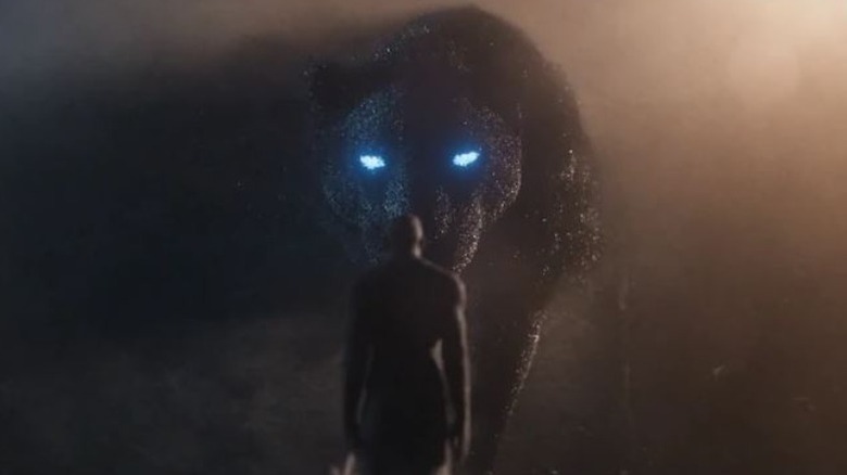 Bast facing Black Panther