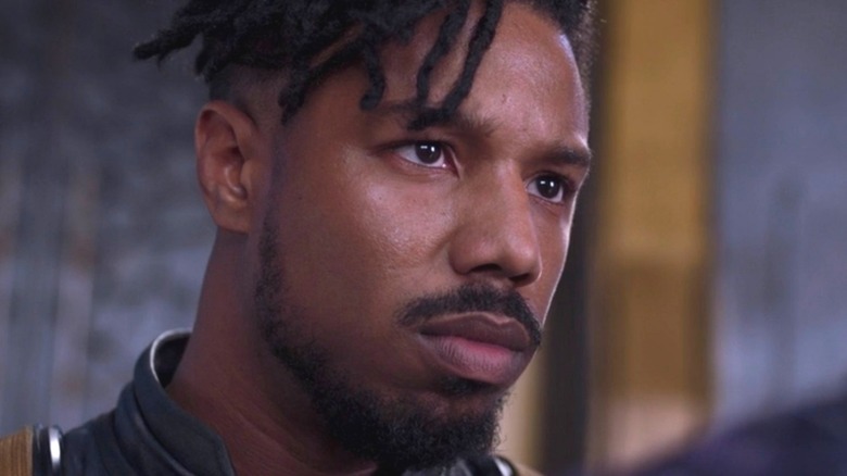 Killmonger angry in Black Panther