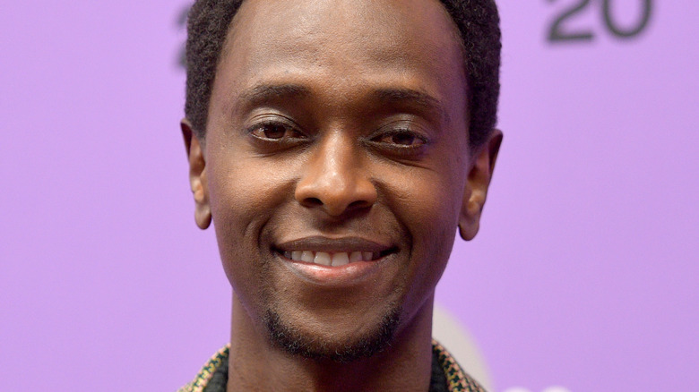 Edi Gathegi smiling