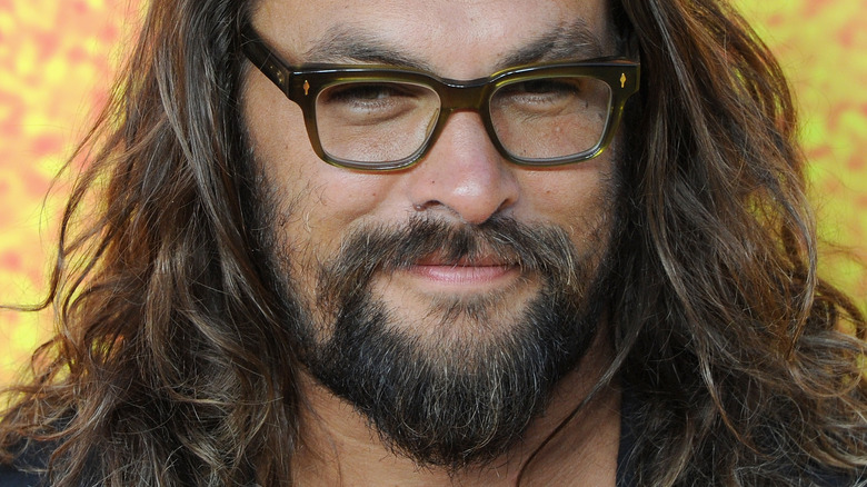 Jason Momoa smiling