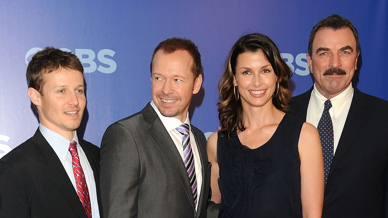 Blue Bloods cast smiling on red carpet