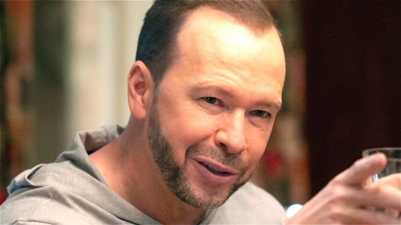 Donny Wahlberg as Danny Reagan smirking