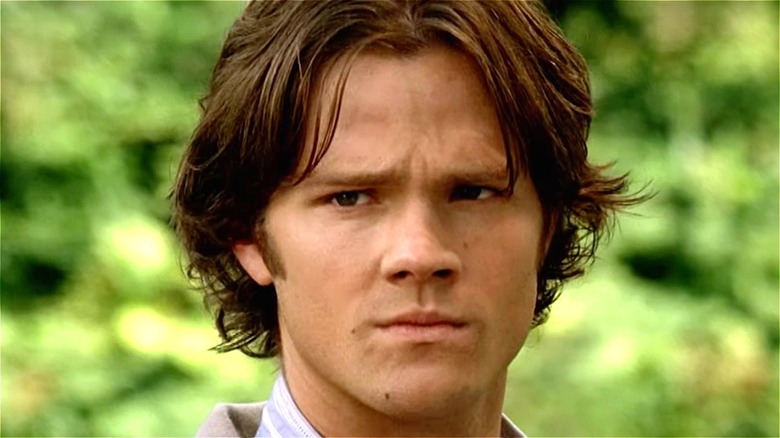 Sam Winchester frowning