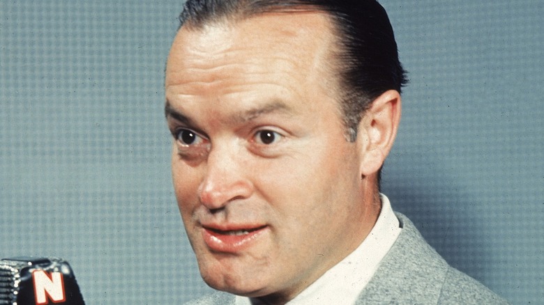 Bob Hope wide-eyed