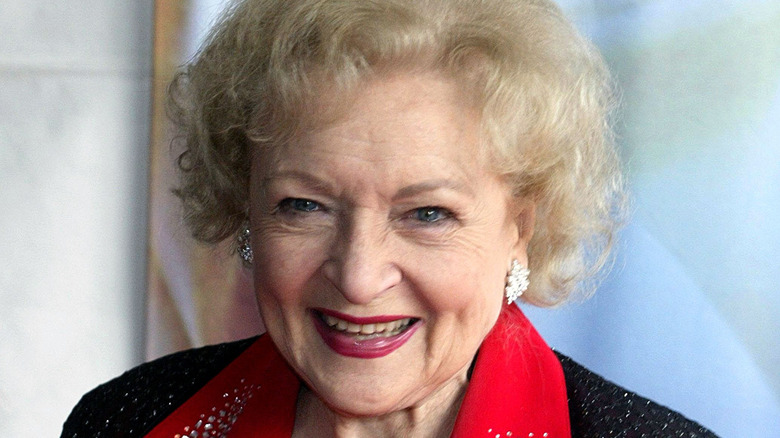 Betty White smiling