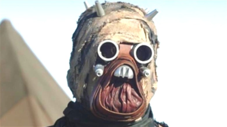 Tusken Raider in the camp