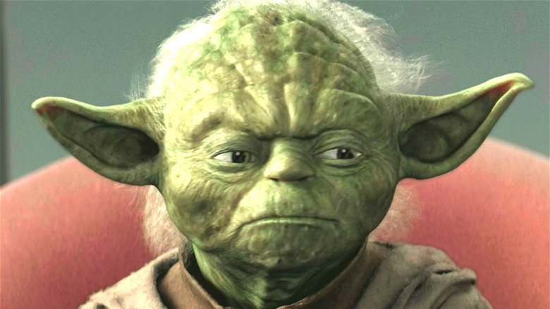 Yoda in Episode II: Clone Wars