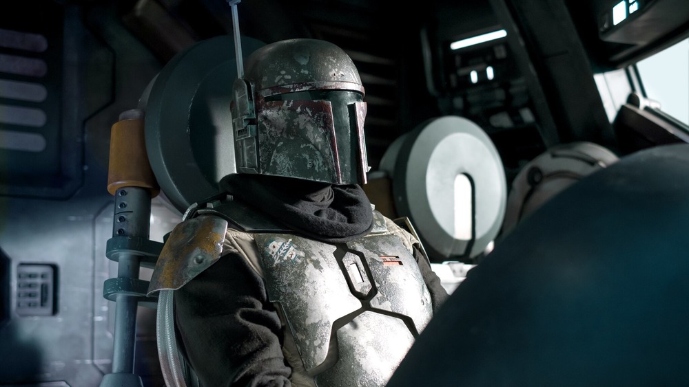 Boba Fett in cockpit