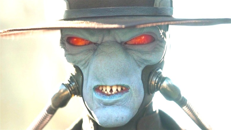 Cad Bane snarling