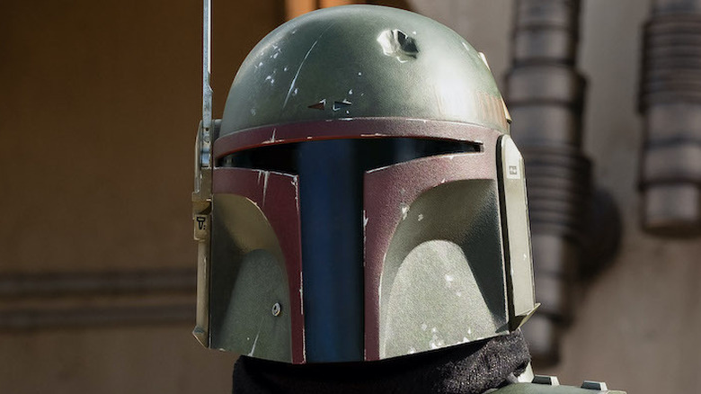 A masked Boba Fett