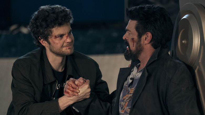 Hughie and Billy shake hands on "The Boys" (2019-2026)